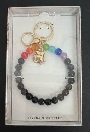 NEW Reiki Buddha Keychain Bracelet just $8