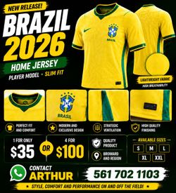 2026 Brazil jersey - World Cup