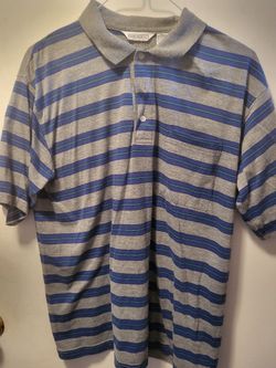 Men's Polo Shirt with Front Pocket by Wentworth, Size L