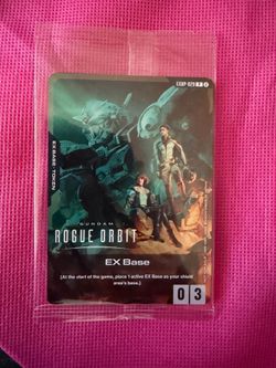 Gundam Rogue Orbit EX Base Promo