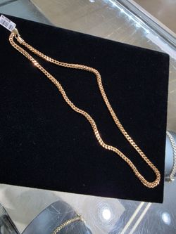 24" box chain 10KT