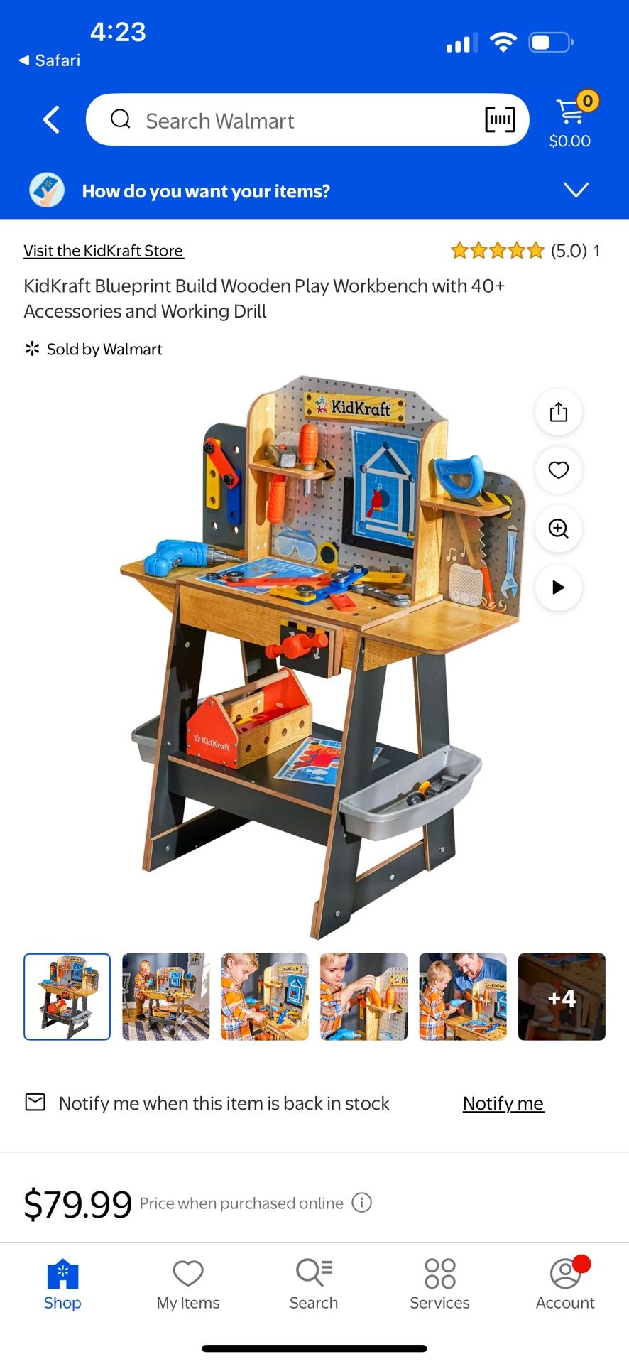 KidKraft Work Bench