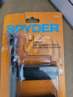 Spyder Deep Thin Wall Socket Set