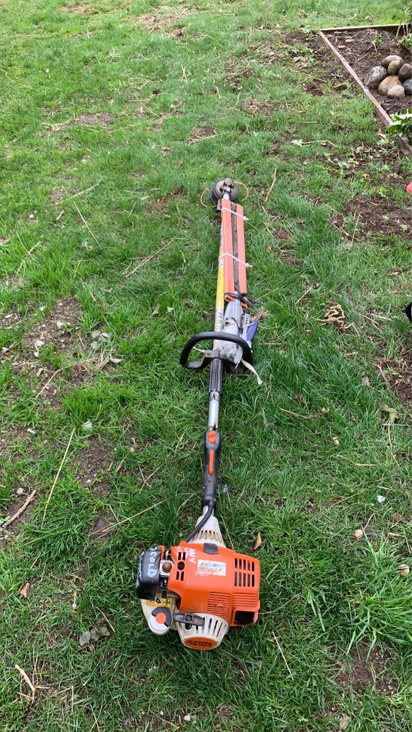 STIHL FS 110 R—Weed eater plus Head trimmer 2 and 1 for Sale in Everett