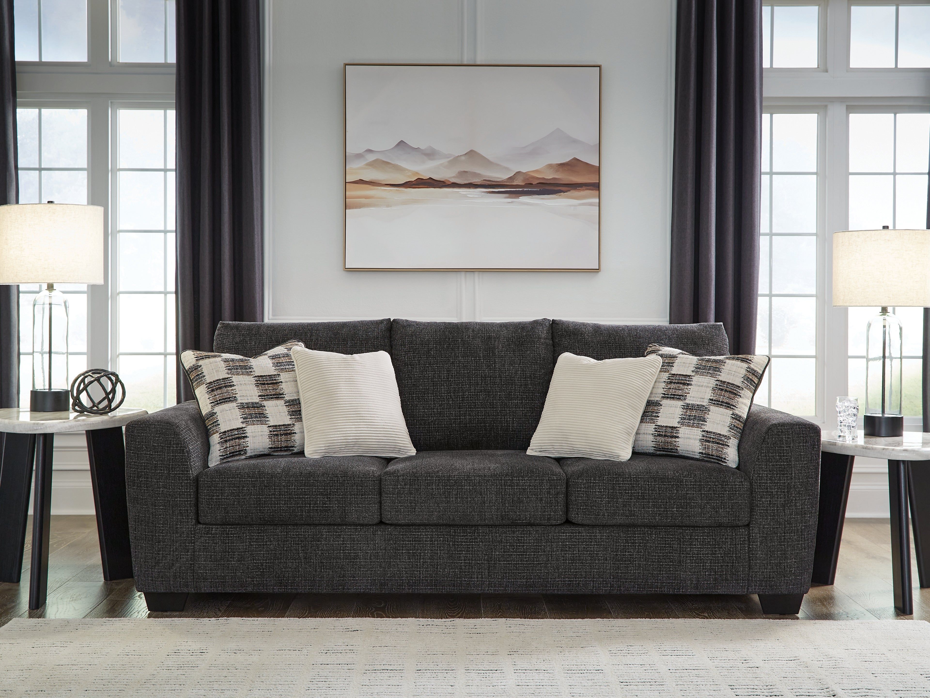 Loreo Ebony Sofa