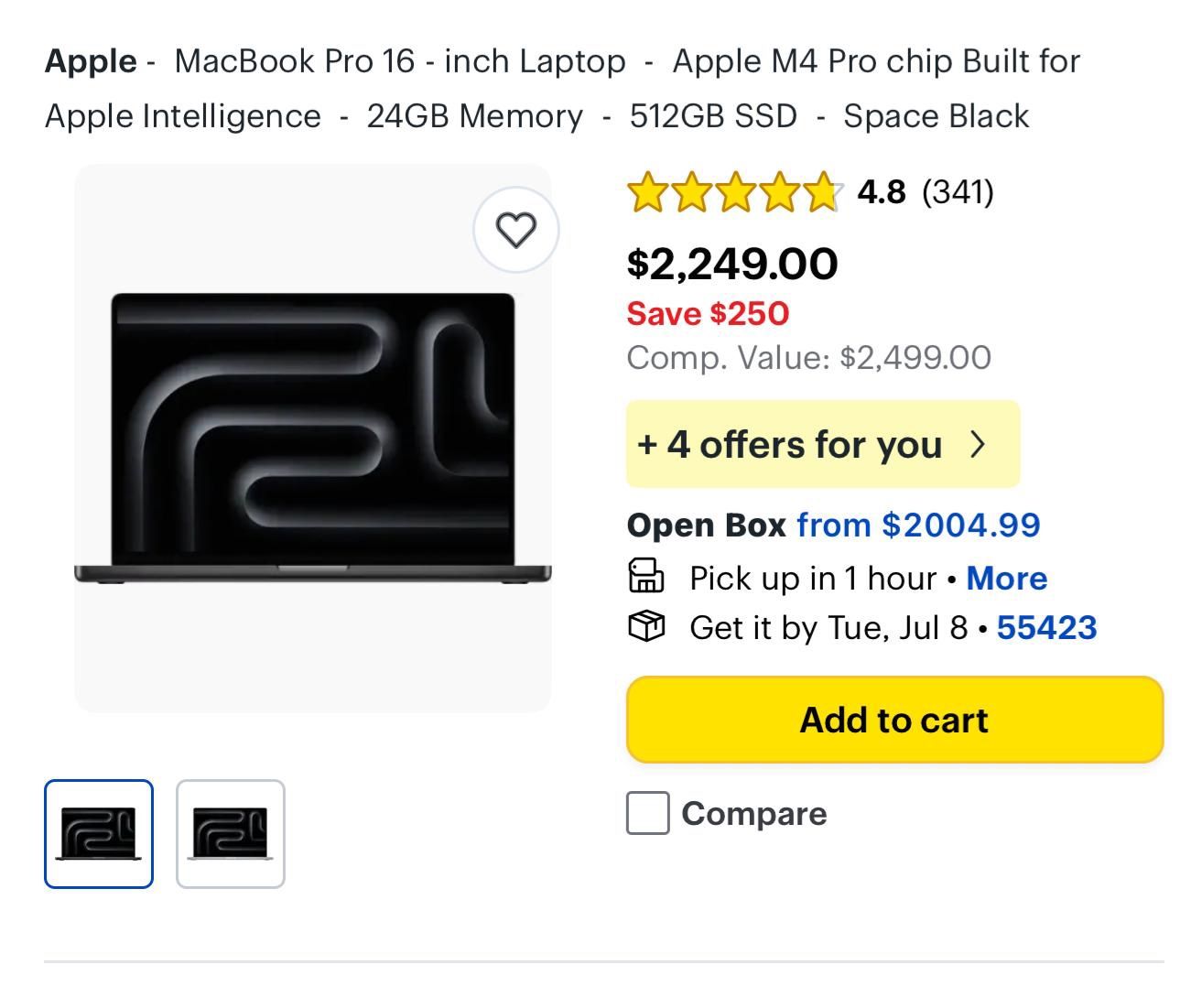 MacBook Pro 16 Inch