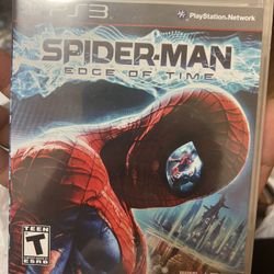 Spiderman Edge Of Time Ps3 Sealed 
