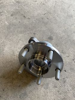 New wheel bearing for 2013 Nissan Altima 4 cylinder