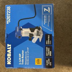 Kobalt 1 1/4HP Trim Router 