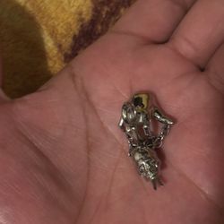 Stainless Steel Skull Pendant