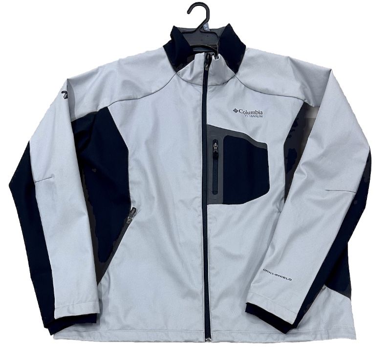 Columbia Titanium Interchange Jacket Men's Sz 2XL Black/Gray