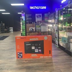 50” Onn Roku Tv 4K UHD Smart Tv Brand New Sealed