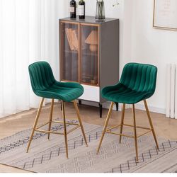 Set Of 2 Counter Height Bar Stools