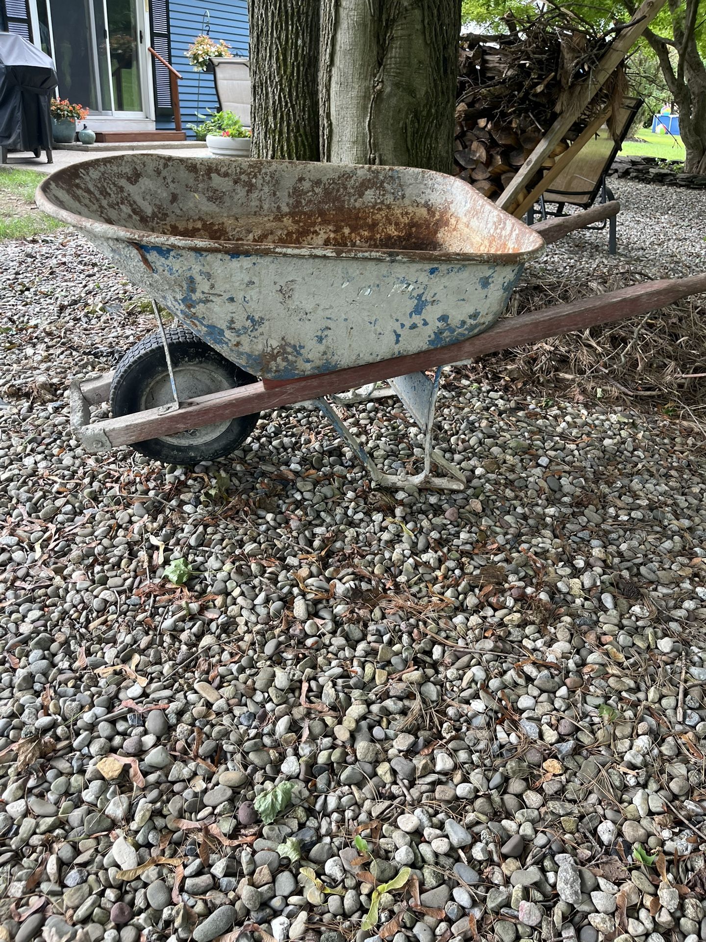 Cement Wheelbarrow