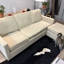 Sofa With Footrest