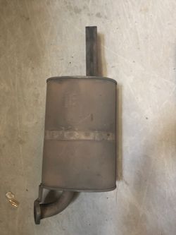 Stock 1998 Toyota Corolla muffler