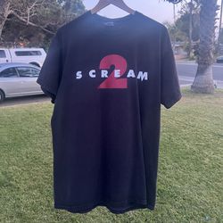 Vintage Scream 2 Movie Promo T-shirt 