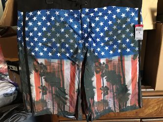 USA shorts swimming shorts or just wear around shorts support America