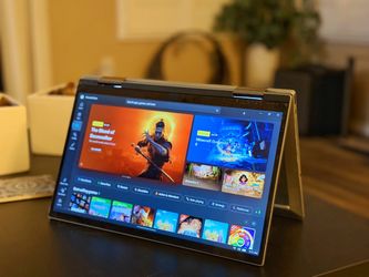 14” HP X360 TOUCHSCREEN 2-1 LAPTOP WIN 11, INTEL IRIS XE, CORE I5, 20GB RAM, 256GB SSD, MS OFFICE PRO