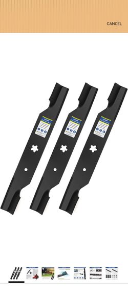 GICOOL 54" Mower Blades Z254F