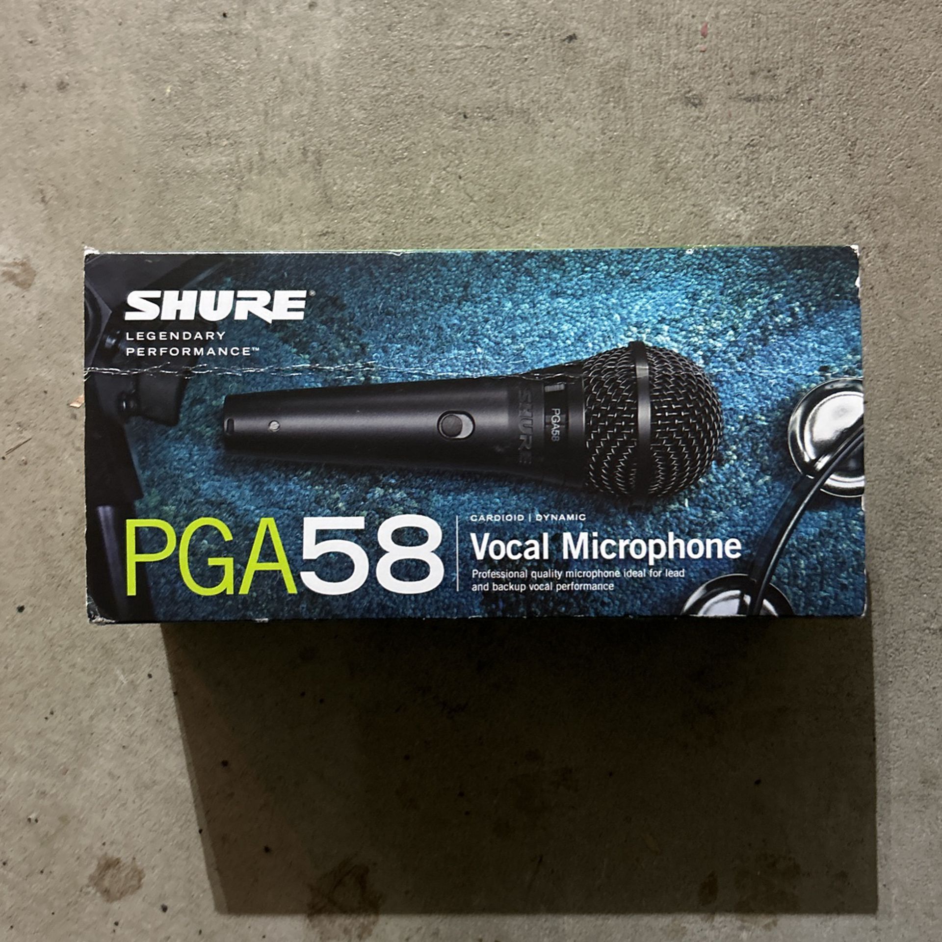 Shure PGA 58 Vocal Microphone