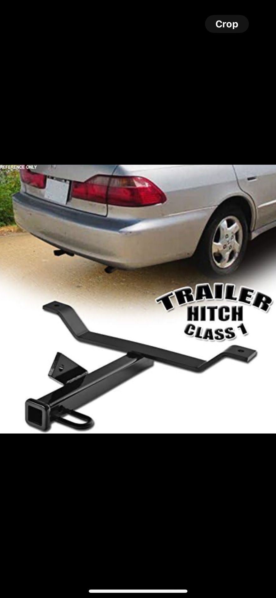 98-07 Honda ACCORD / Acura TL Trailer Tow Package Hitch 