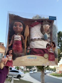 Disney Moana Dress Up Set (perfect For Christmas Gifts)