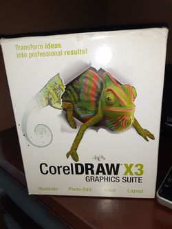 CorelDraw X3 graphics suite complete new