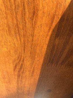 Solid Wooden Table Top stands 3 ft tall