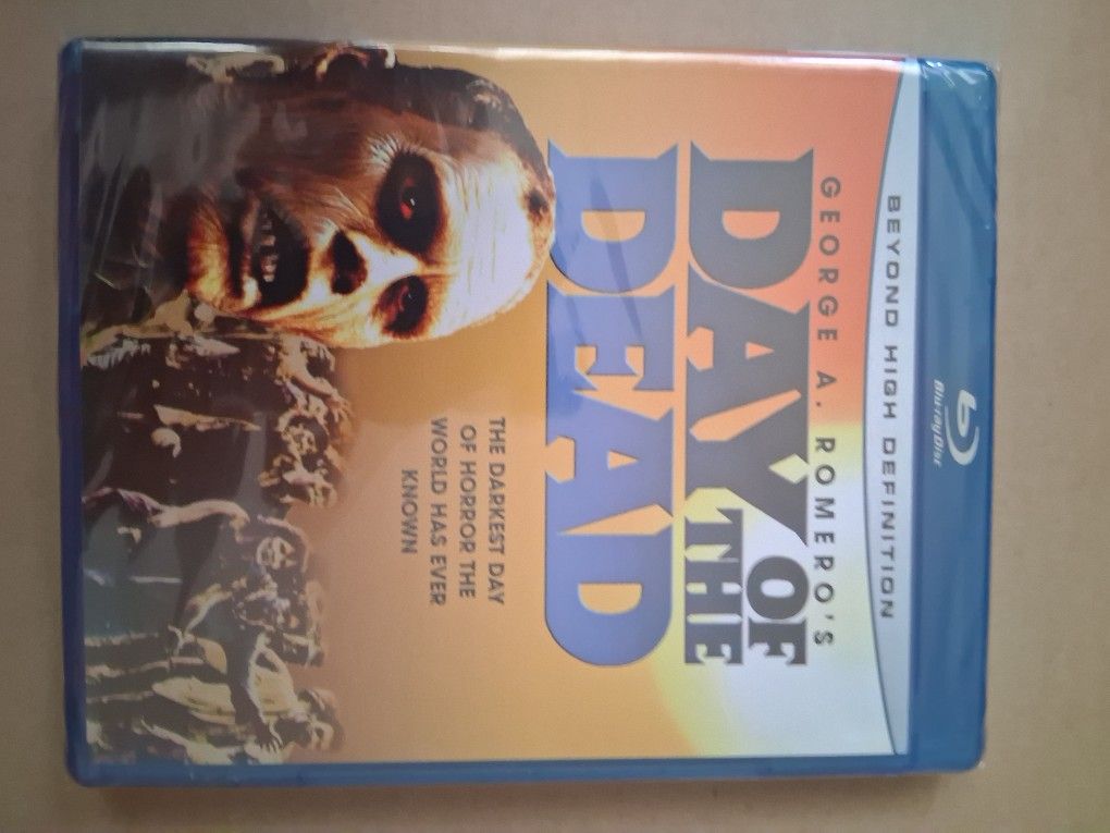Classic 1985 film Day of the Dead Blu-Ray disc