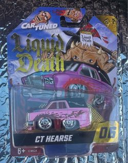 Car Tuned Remixes Liquid Death CT Hearse Die-Cast #06