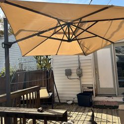 11ft Square Patio Umbrella 