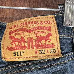 511 Levis jeans 32x30