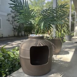 Modern Hidden Cat Litter Box (Planter Style) 🌿