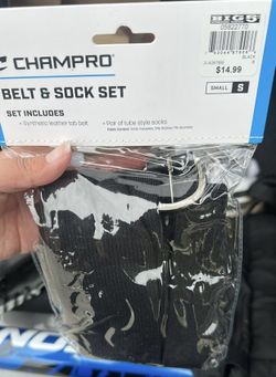 Softball belt & socks