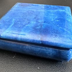 Blue Antique stone box