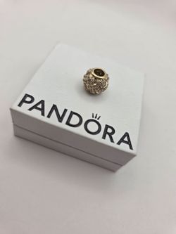 Retired pandora  charm 14k solid gold