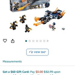 Lego Marvel Avengers Captain America Outriders Attack