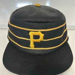 Vintage Pittsburgh Pirates Sports Specialties Hat Cap Pillbox Youth 2-4 70s 80s