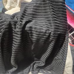 Black Skirt Wiith Slip.size Med Used