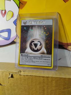 ORIGINAL RARE JAPANESE POKEMON POCKET MONSTER HOLO ENERGY FROM THE  90S