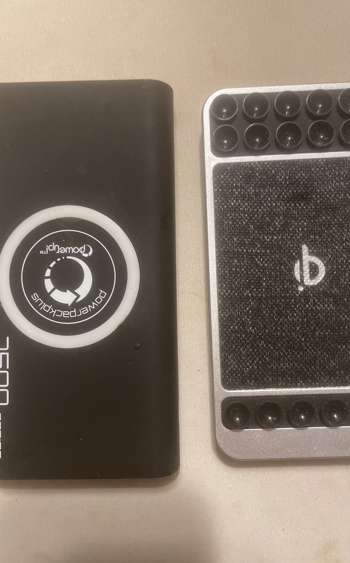 Portable Cellular Chargers Equipped With Cables.