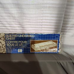 Quilted Under bed Chest