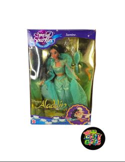 Vintage Special Sparkles Jasmine Doll 994 Disney Mattel 11922 OB *Read Below *