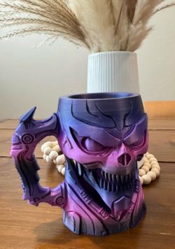 Can Koozie! CyberSkull
