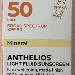 La Roche-Posay Anthelios Tinted Sunscreen SPF 40+, Broad Spectrum SPF + Antioxidants, Titanium Dioxide & Zinc Oxide Sunscreen, 4 Flexible Shades With 