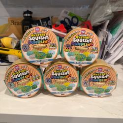 Crazy Fun Mystery Squishy Dumpling Tie Dye Edition 5-Pack