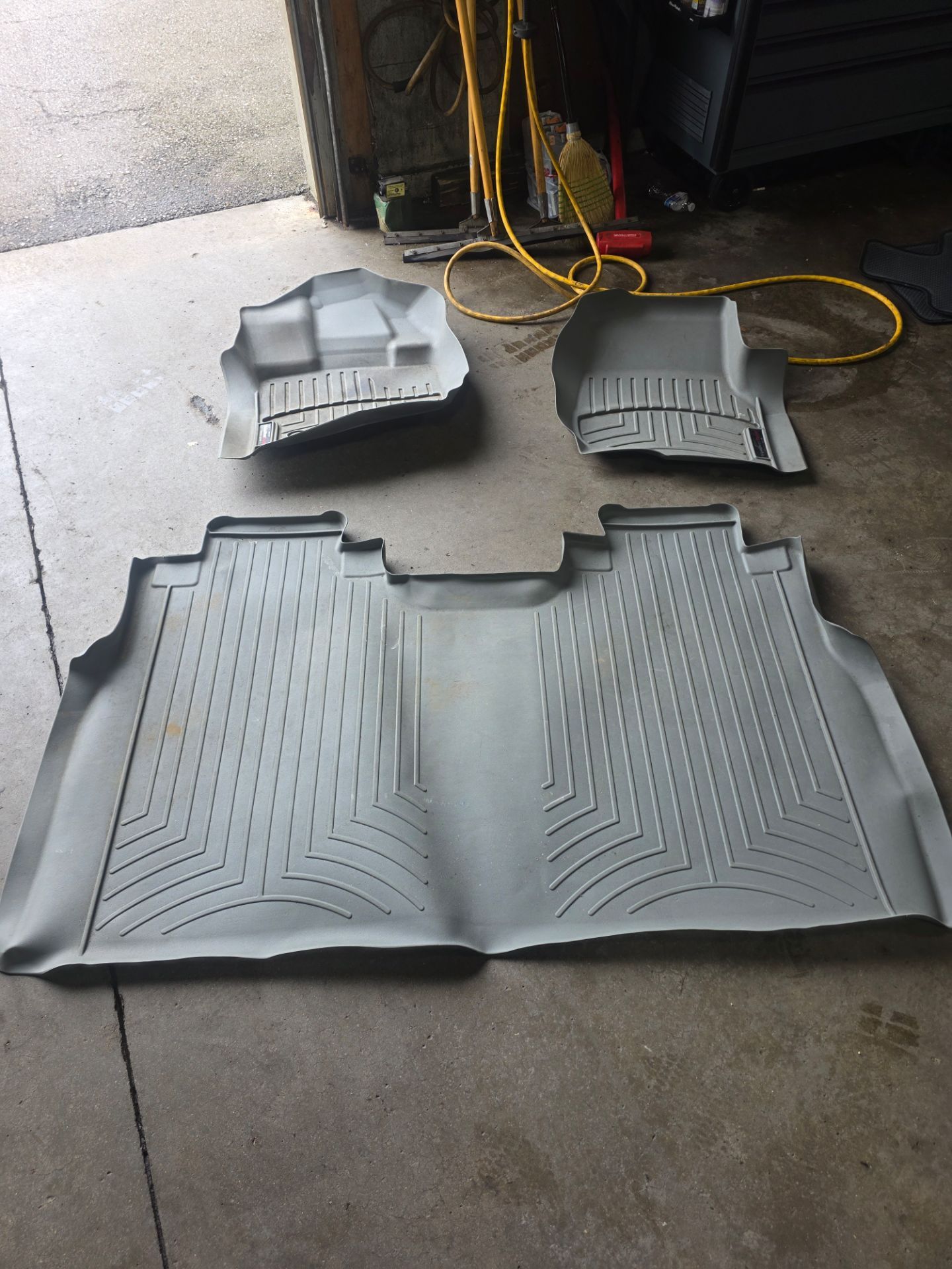 Weather tech floor mats out of a 2016 Ford f150