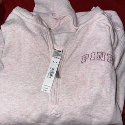 Victoria Secret Half Zip Hoodie