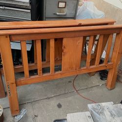Free full size bed frame